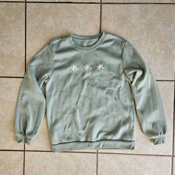 Flower sweatshirt - Picture 1 of 3